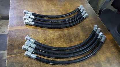 Black High Pressure Hose Assembly