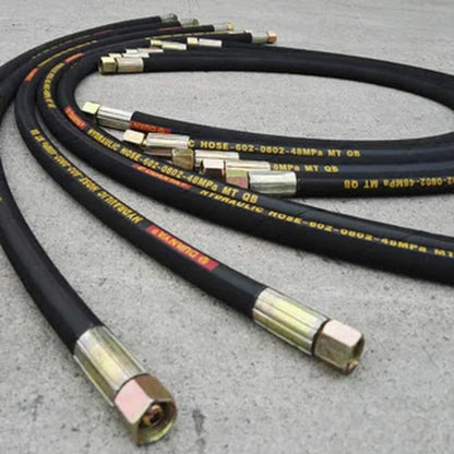 Black High Pressure Hose Assembly