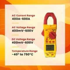 HTC 600A AC Digital Clamp Meter