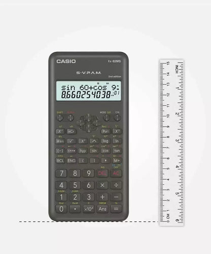 Casio FX-82MS 2nd Gen Non-Programmable Scientific Calculator