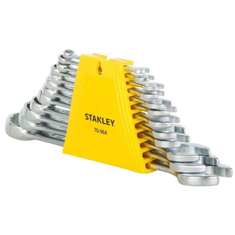 Stanley 12 Pcs CRV Steel Combination Spanner Set