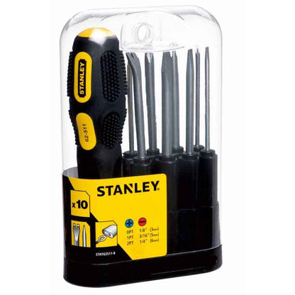 Stanley 9 Way Screwdriver Set