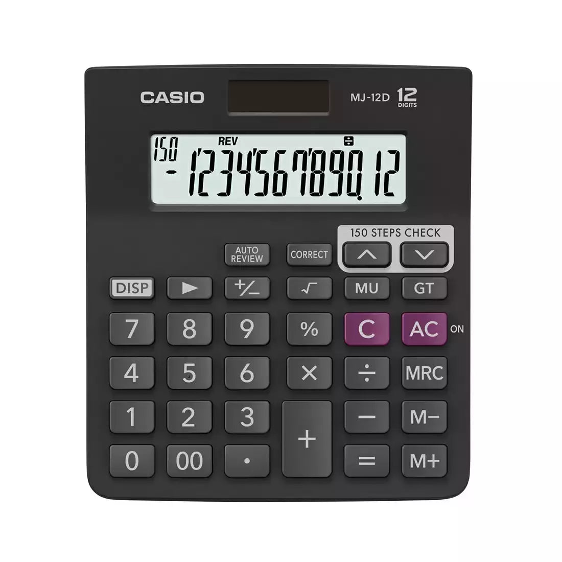 Casio MJ-12D 150 Steps Check and Correct Desktop Calculator