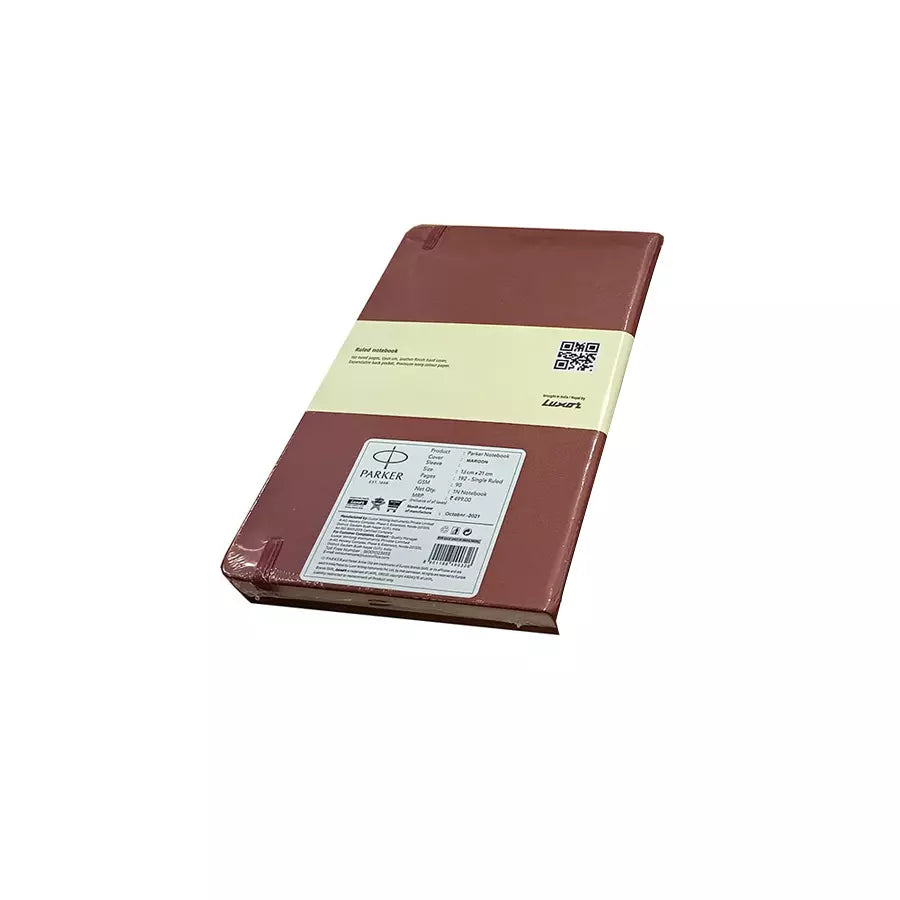 Parker PU Hardcover Maroon Notebook Cover