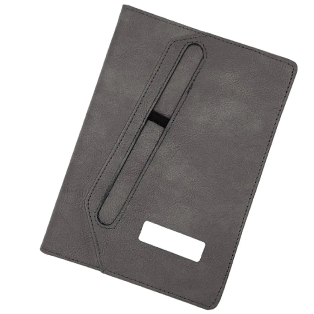 Hard Bound Single Line Gray Ruled Notebook Diary