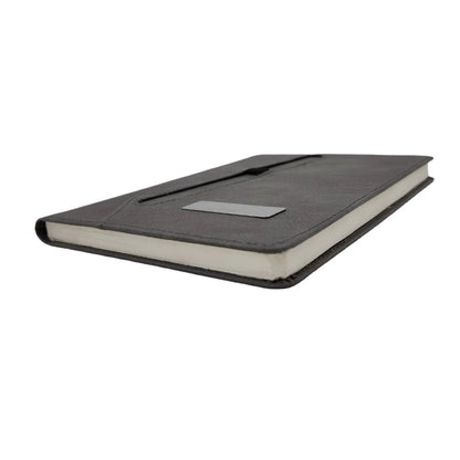 Hard Bound Single Line Gray Ruled Notebook Diary