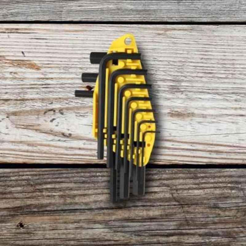 Stanley 10 Pieces Metric Hex Key Set