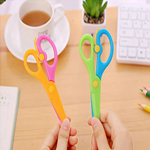 Krifton Kids Handmade Plastic Safety Scissors