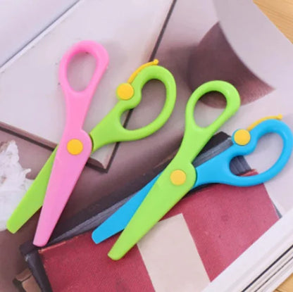 Krifton Kids Handmade Plastic Safety Scissors