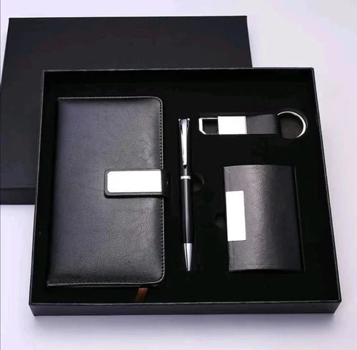 Black Leather Mens Corporate Gifts