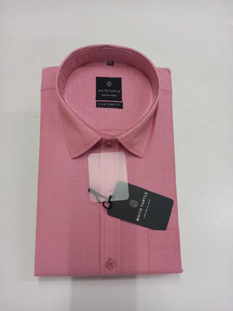 Plain Cotton Formal Men Shirts